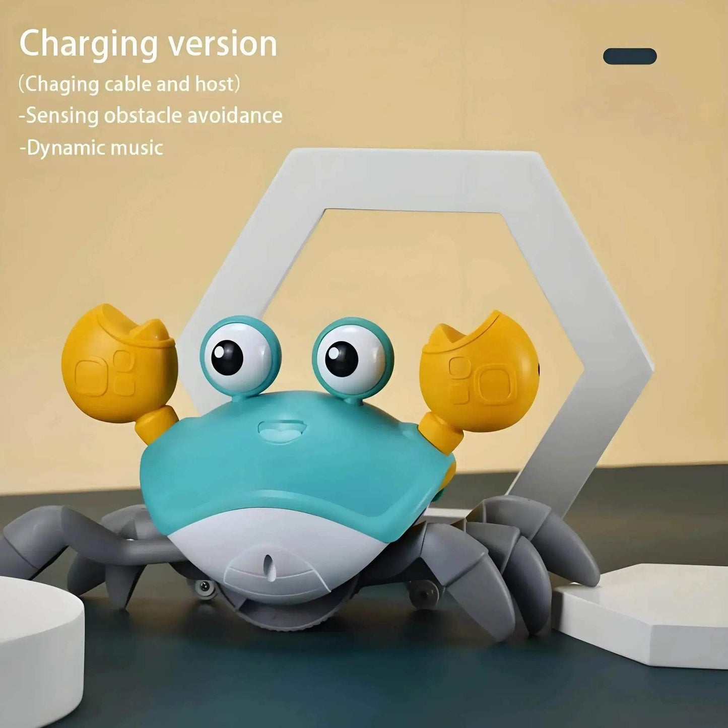 Interactive Electronic Pet Crab with Auto-Sensing Function for Children Aged 3 to 12 Years - ToylandEU