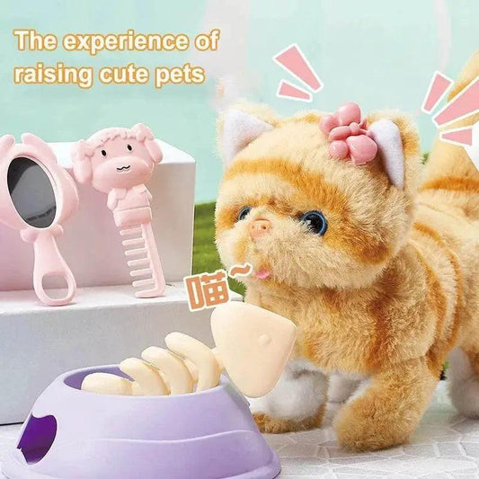 Interactive Electronic Plush Cat Toy Set - Fun for Kids -  ToylandEU™
