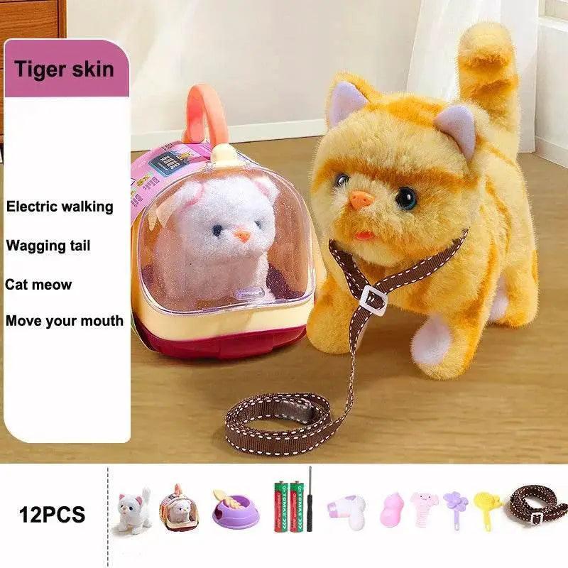  Interactive Electronic Plush Cat Toy Set - Fun for Kids -  ToylandEU™