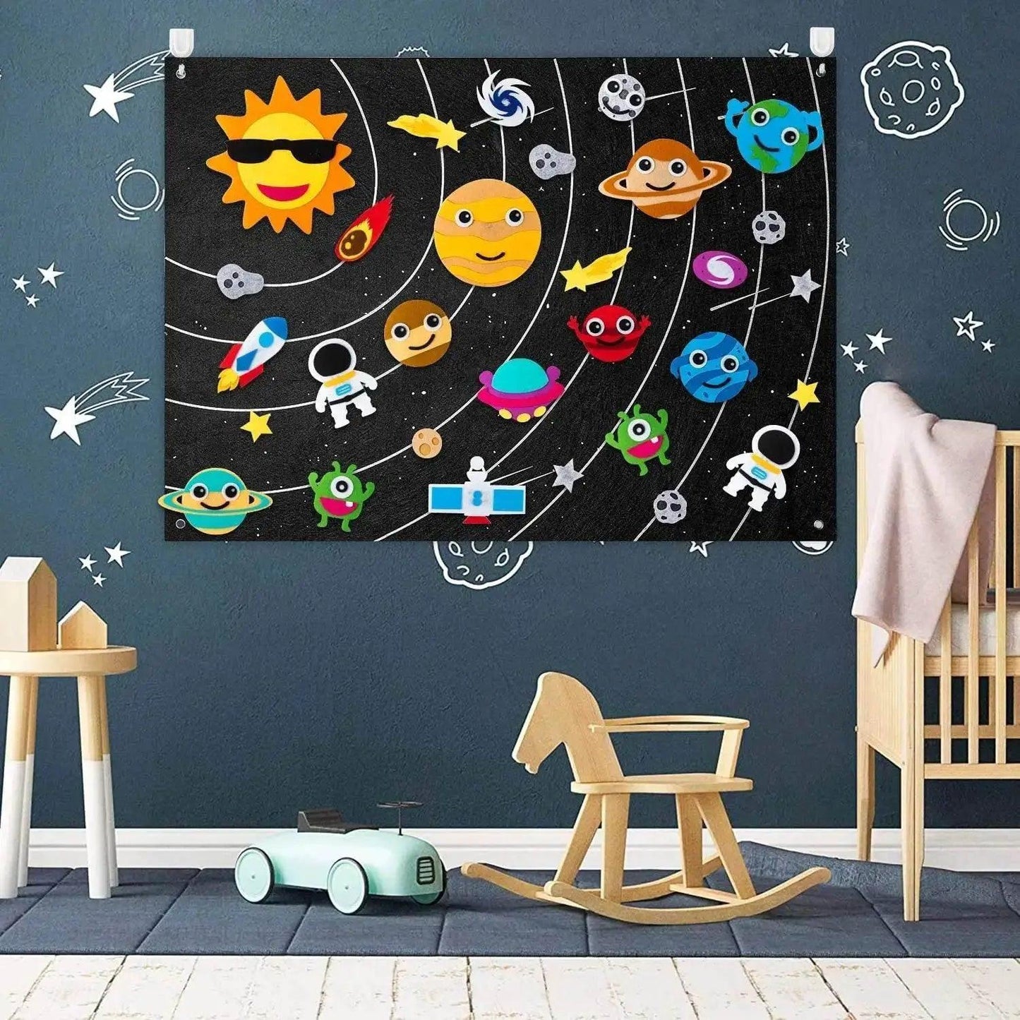  Interactive Felt Board Dinosaur Farm Set - Montessori Toyland EU -  ToylandEU™