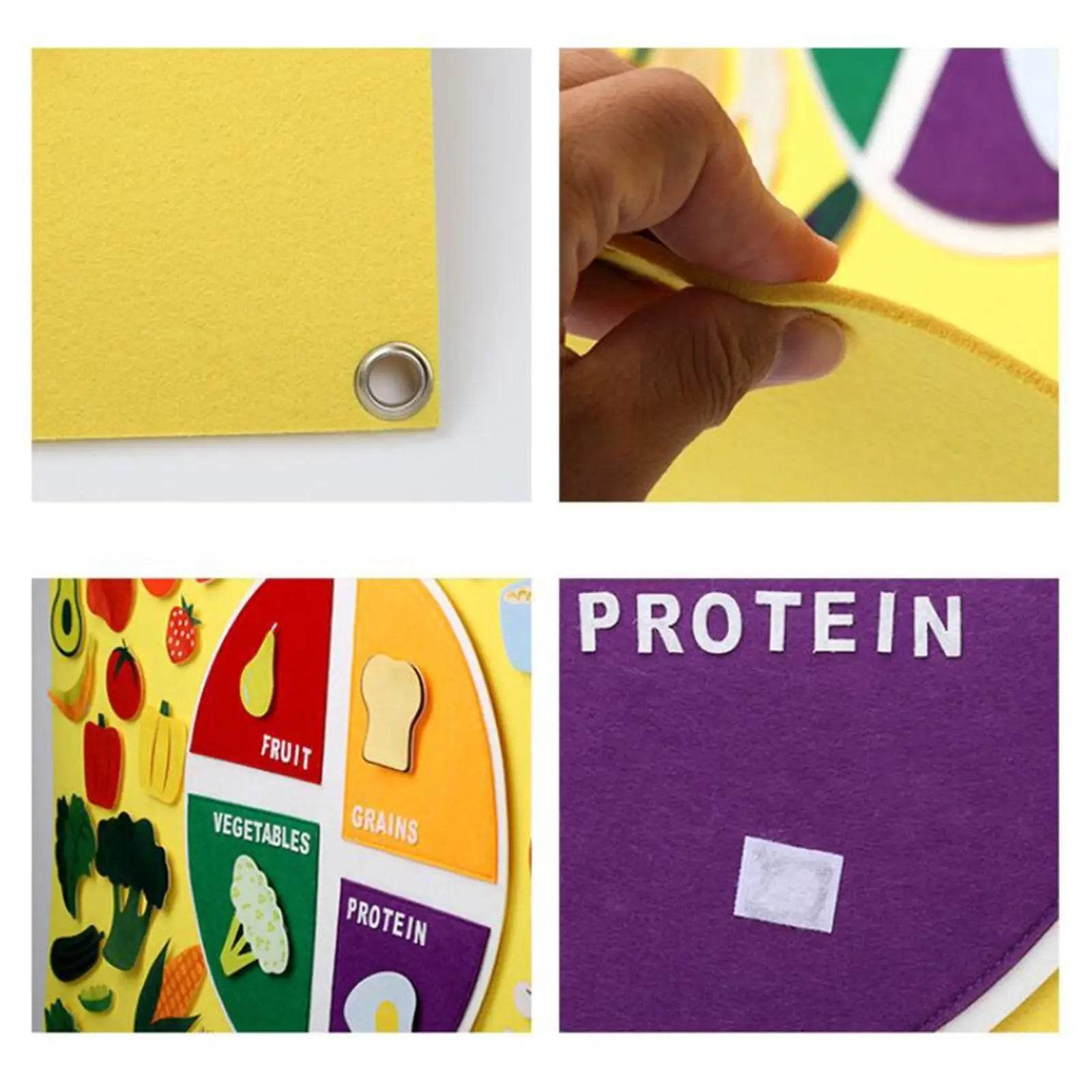 Interactive Felt Board Story Set for Preschoolers with Dinosaur and Farm Themes for Early Learning and Cognitive Development - ToylandEU