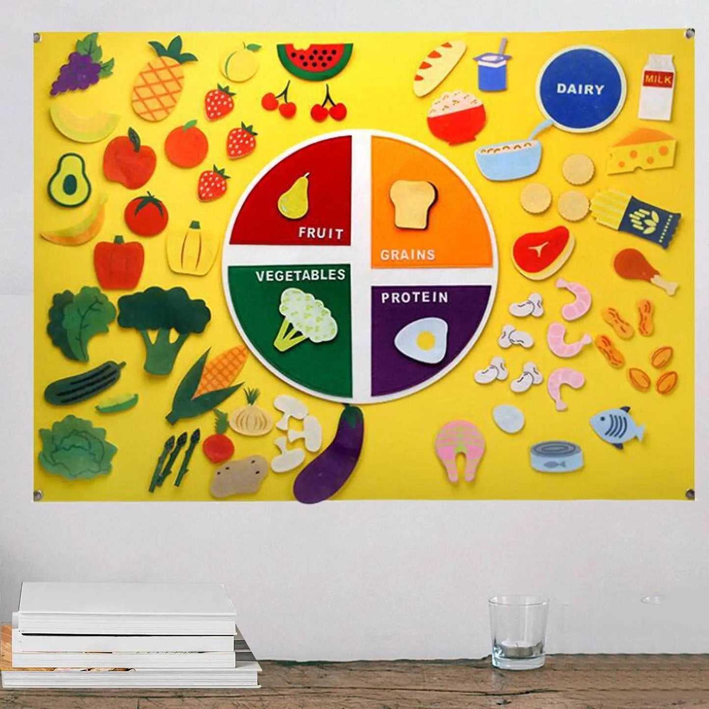 Interactive Felt Board Story Set for Preschoolers with Dinosaur and Farm Themes for Early Learning and Cognitive Development - ToylandEU