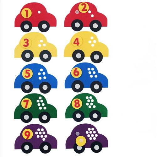 Interactive Felt Math Toy: Fun Digital Learning Aid for Kids 3+ - ToylandEU