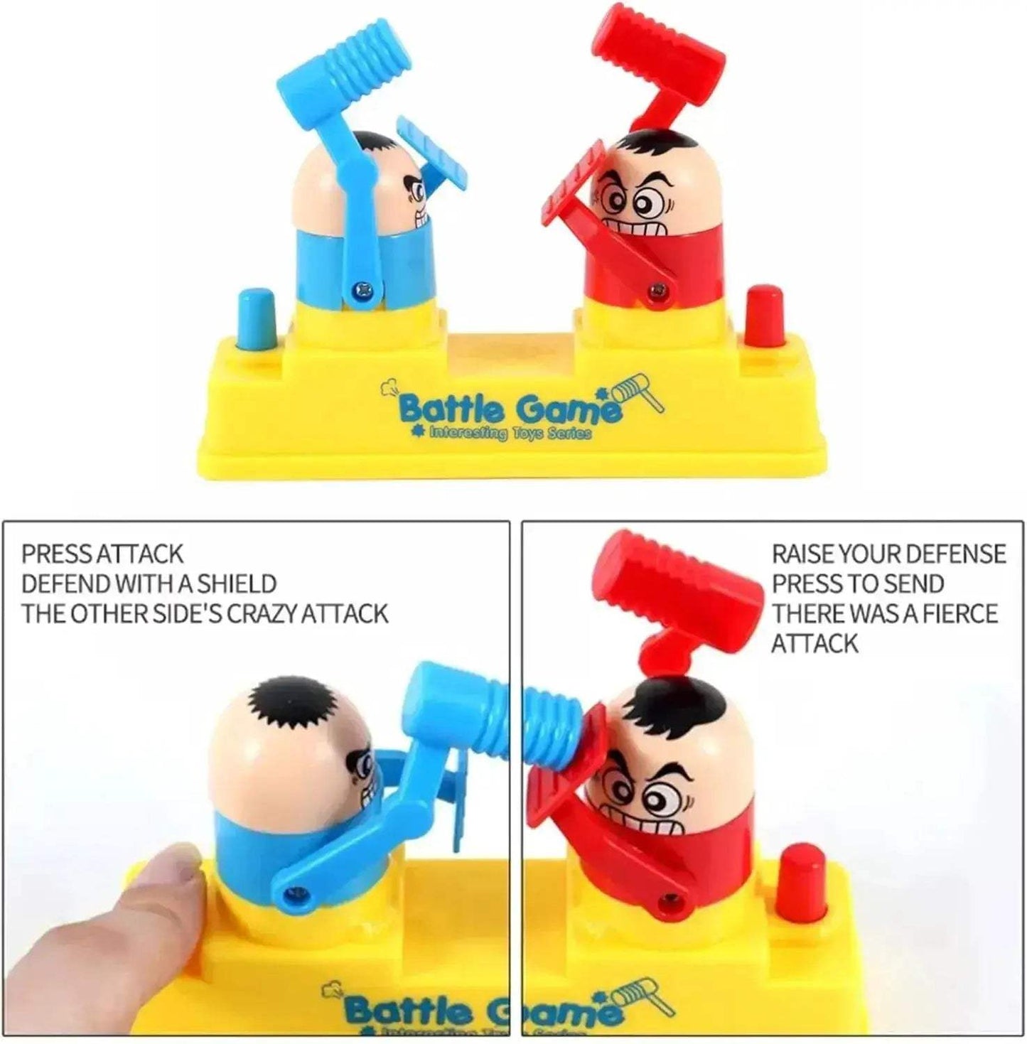 Interactive Hammer Battle Toy for Family Tabletop Game - ToylandEU