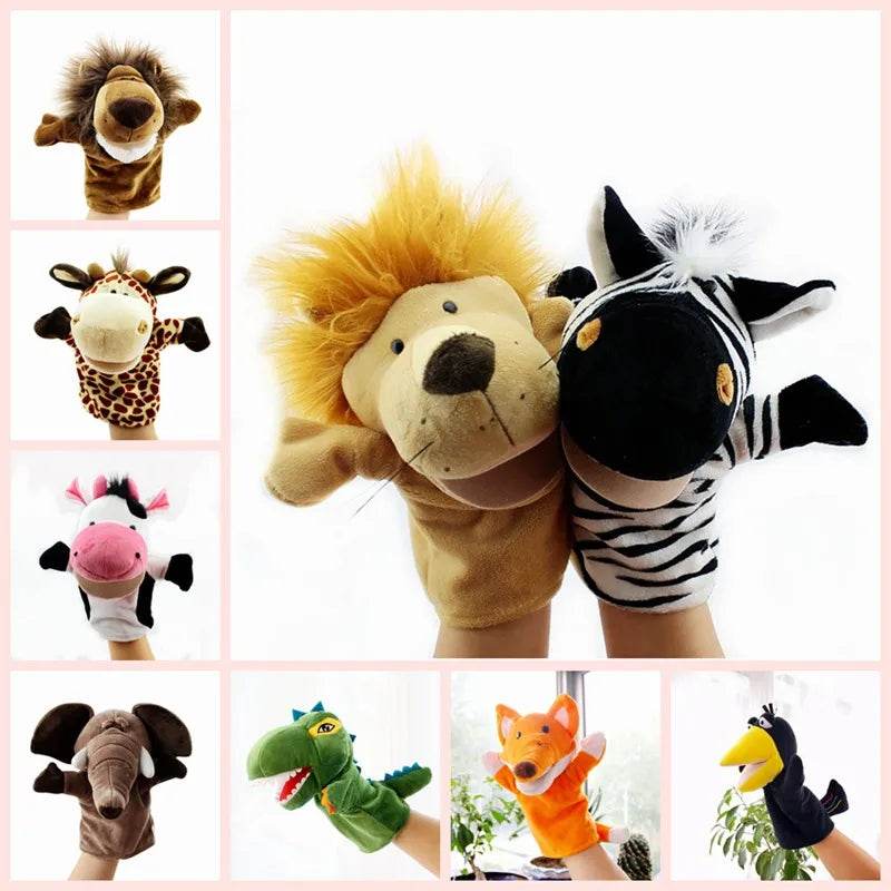 Interactive Kawaii Animal Plush Hand Puppet: Engaging Learning Toy for Babies - ToylandEU