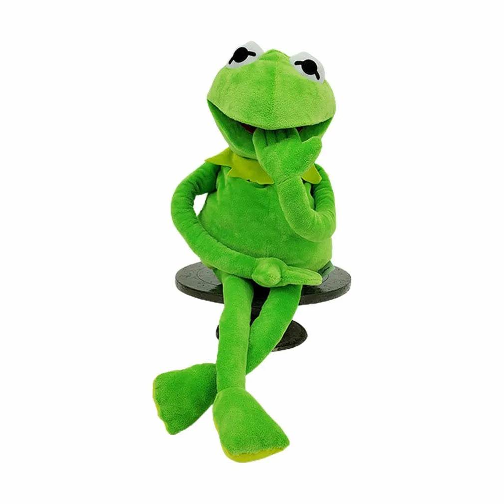 Interactive Kermit Frog Plush Hand Puppet - Soft Stuffed Toy, 23.6 inches - ToylandEU