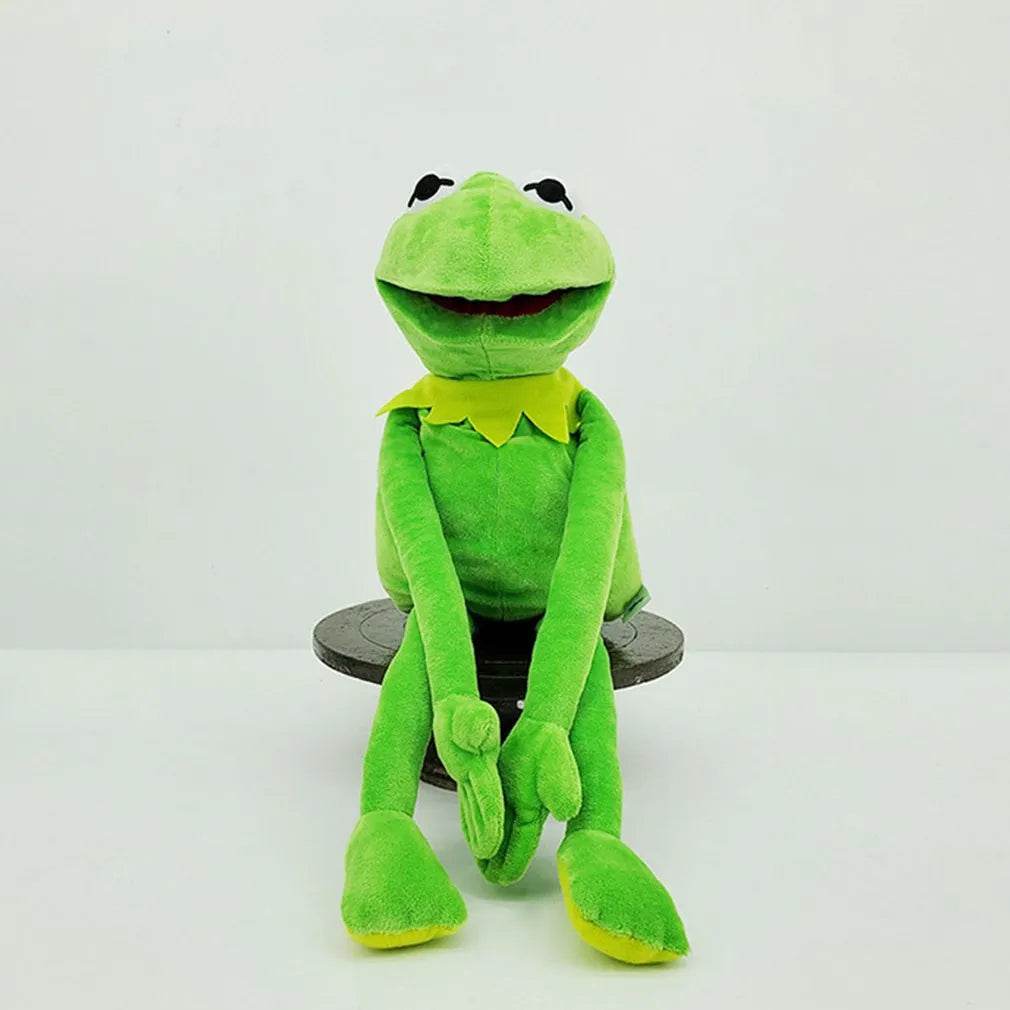Interactive Kermit Frog Plush Hand Puppet - Soft Stuffed Toy, 23.6 inches - ToylandEU