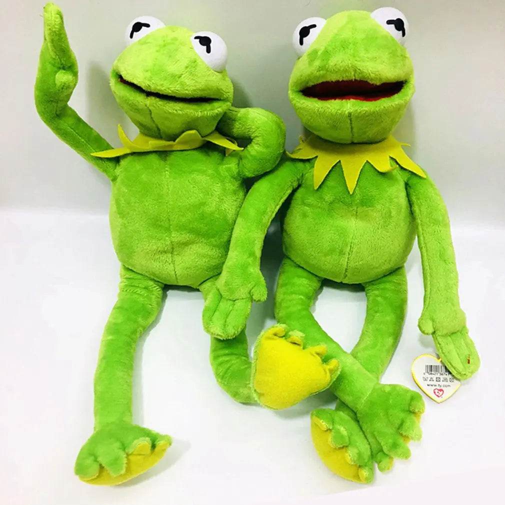 Interactive Kermit Frog Plush Hand Puppet - Soft Stuffed Toy, 23.6 inches - ToylandEU
