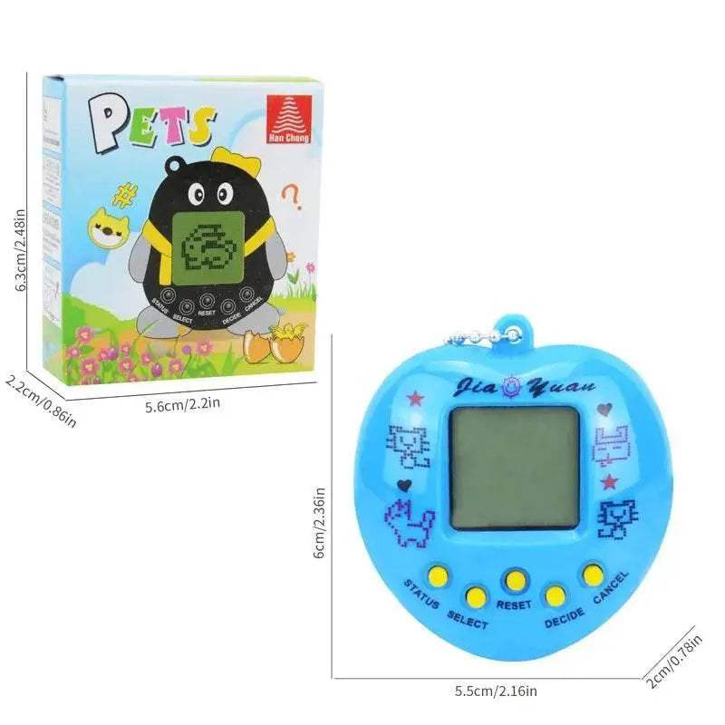 Interactive Kids Electronic Pet Game Console with Multilingual Features for Fun and Educational Play - ToylandEU