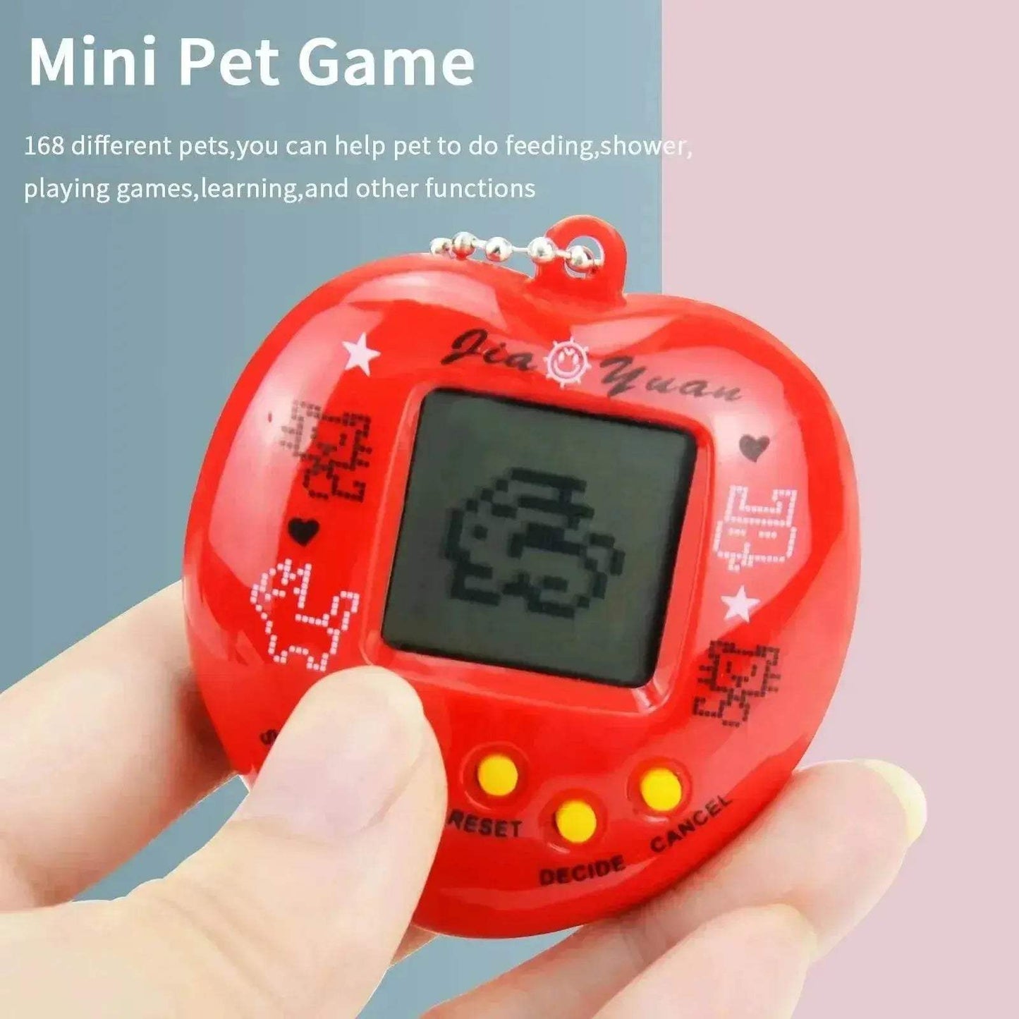 Interactive Kids Electronic Pet Game Console with Multilingual Features for Fun and Educational Play - ToylandEU
