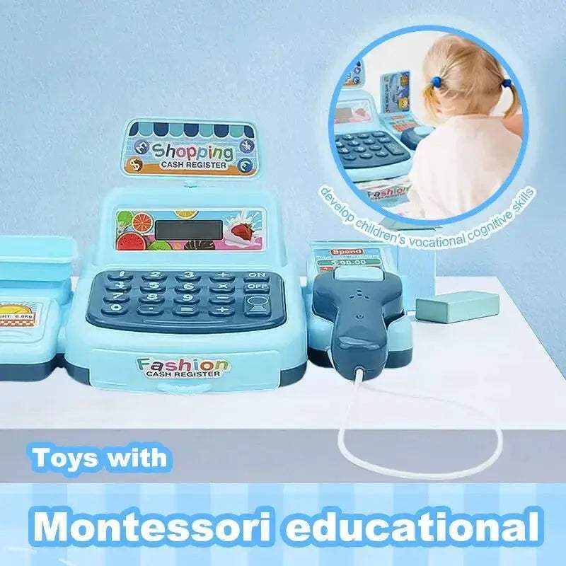  Interactive LED Supermarket Cashier Toy Set Toyland EU -  ToylandEU™