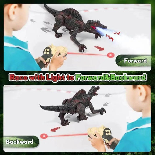  Interactive Laser RC Dinosaur Robot Toy with Realistic Sound Effects -  -  ToylandEU™