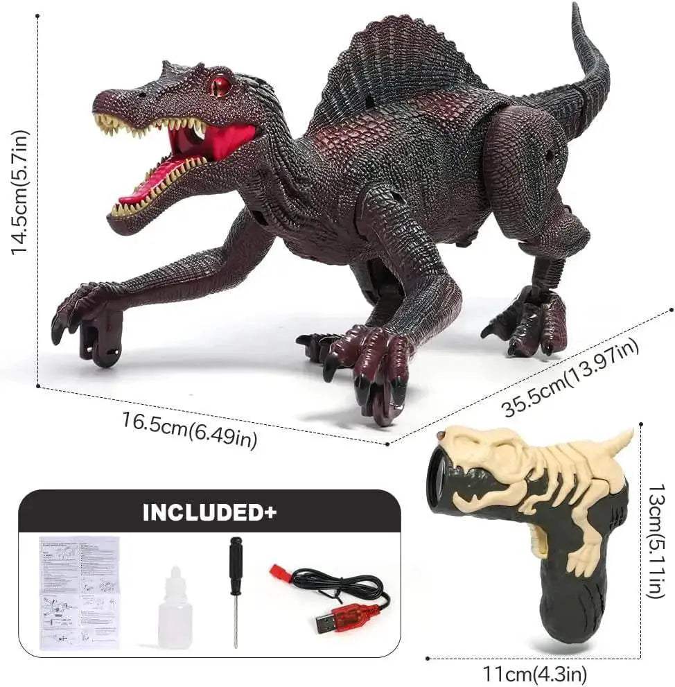  Interactive Laser RC Dinosaur Robot Toy with Realistic Sound Effects -  -  ToylandEU™