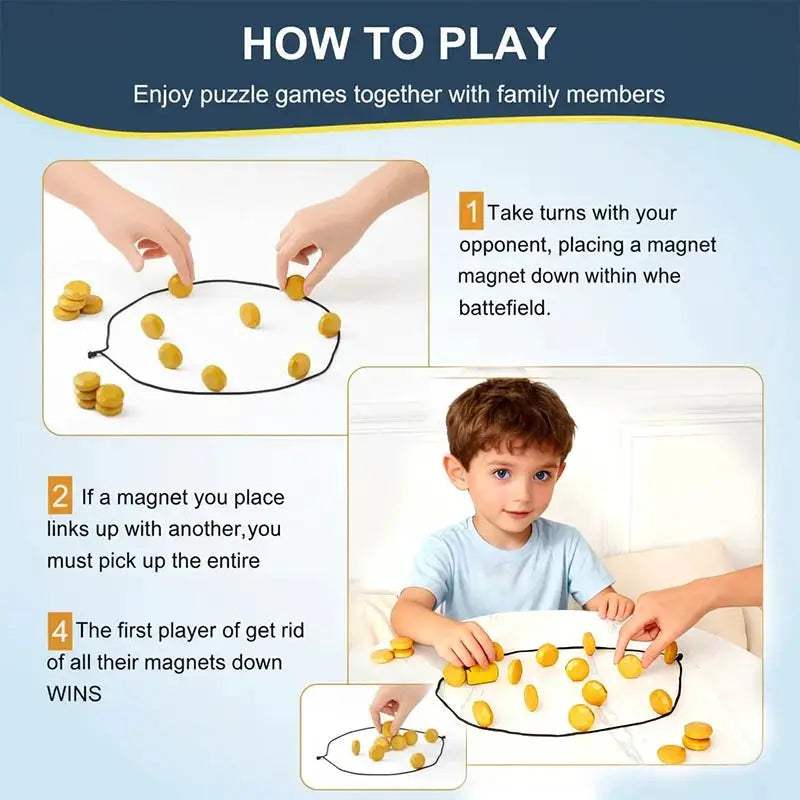  Interactive Magnetic Stones Strategy Game CE Certified -  ToylandEU™