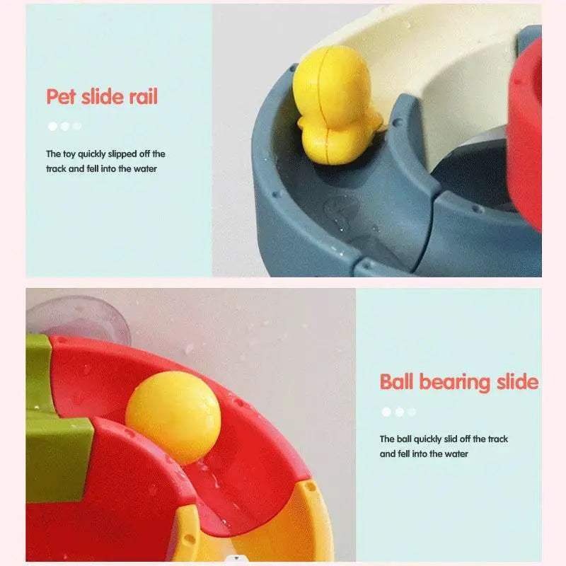  Interactive Marble Run Building Set for Kids - Educational Bath Toy  -  ToylandEU™
