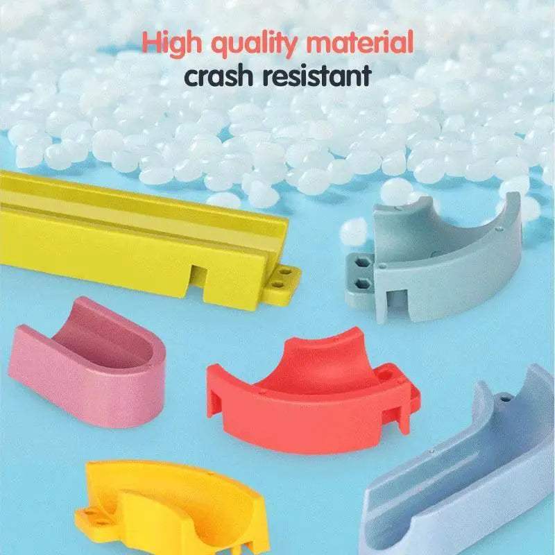  Interactive Marble Run Building Set for Kids - Educational Bath Toy  -  ToylandEU™