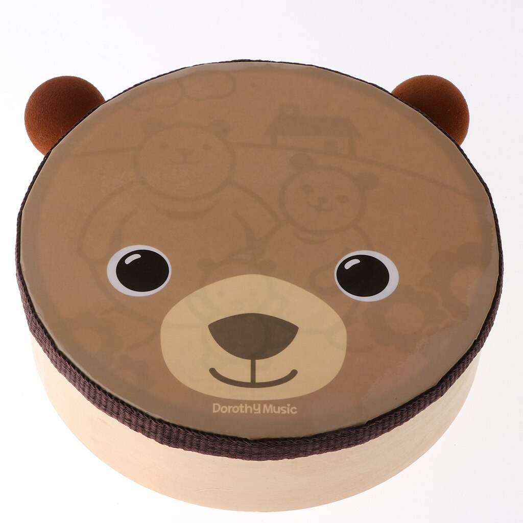 Interactive Musical Bear Drum Toy with Mallet - Engaging Electronic Percussion for Kids - ToylandEU