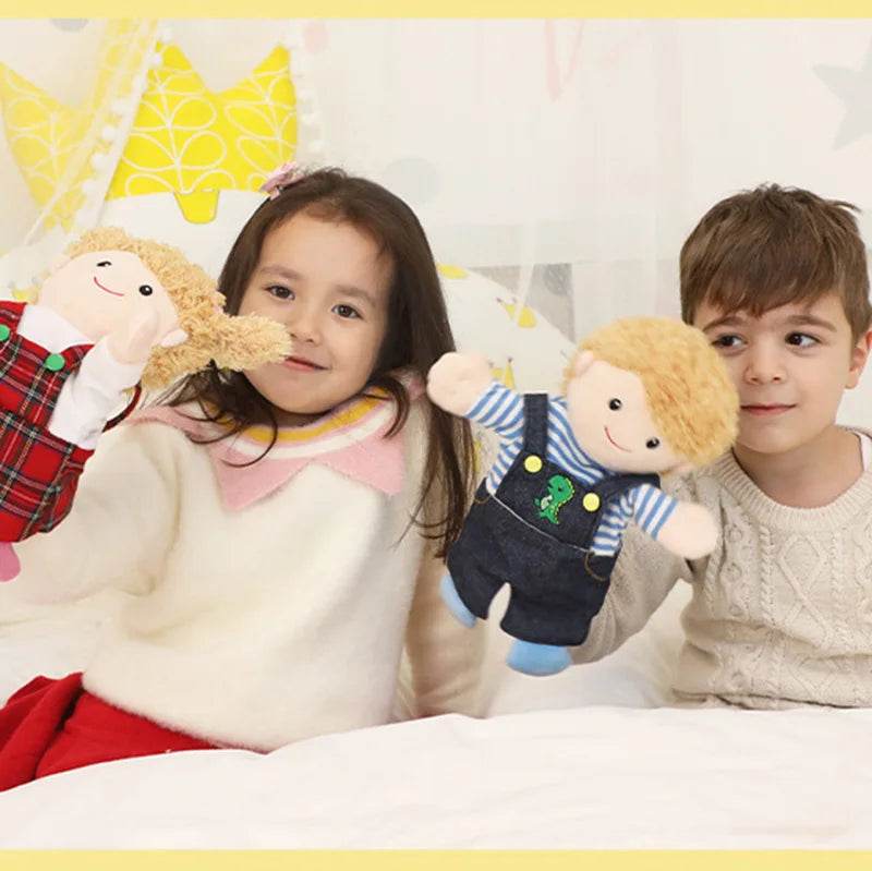 Interactive Plush Family Hand Puppets - Fun Role Play Toys for Kids - ToylandEU