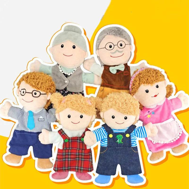 Interactive Plush Family Hand Puppets - Fun Role Play Toys for Kids - ToylandEU