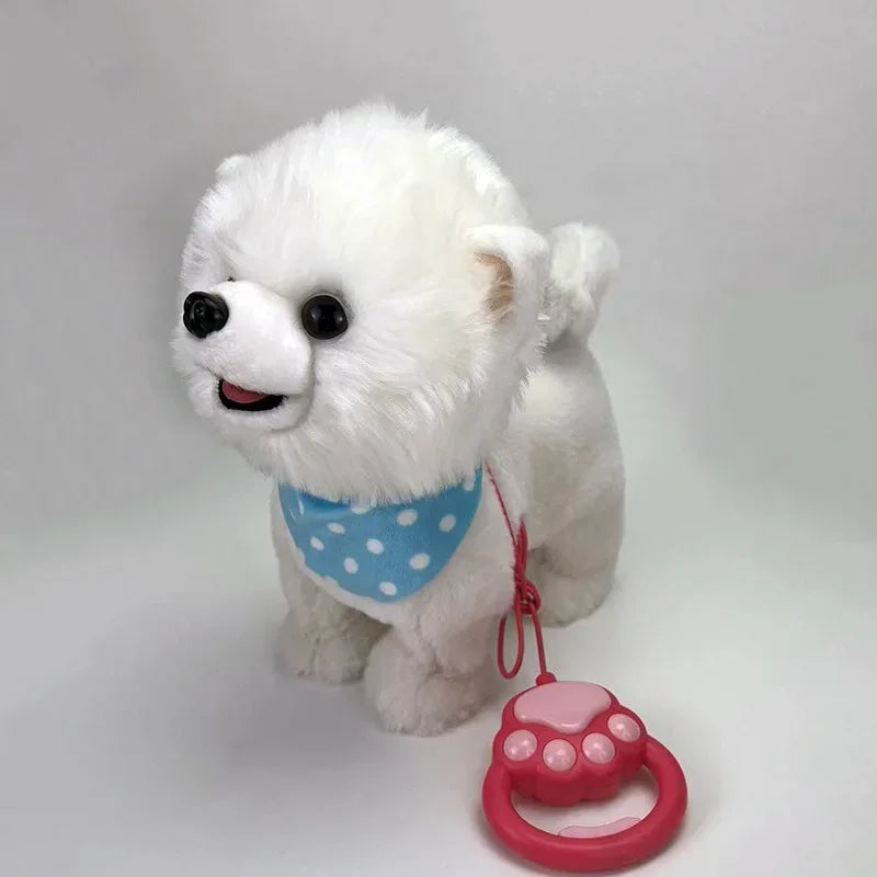 Interactive Plush Robot Dog Toy With Talking Sounds - ToylandEU