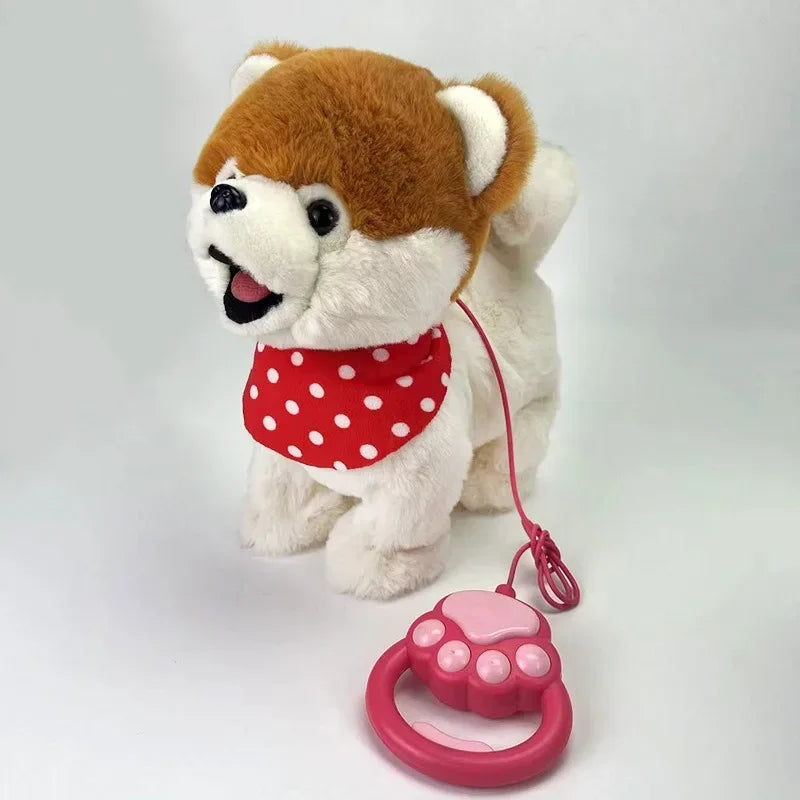 Interactive Plush Robot Dog Toy With Talking Sounds - ToylandEU