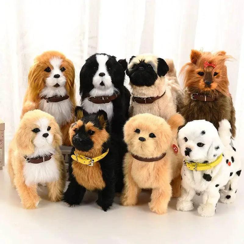  Interactive Plush Robot Dog Toy with Sound Control for Children -  ToylandEU™