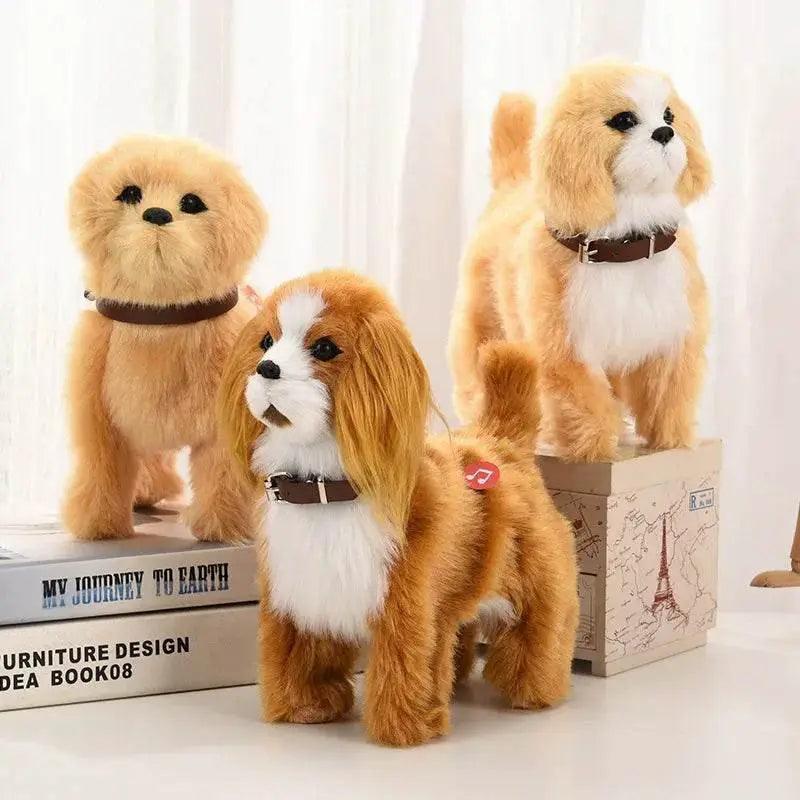  Interactive Plush Robot Dog Toy with Sound Control for Children -  ToylandEU™