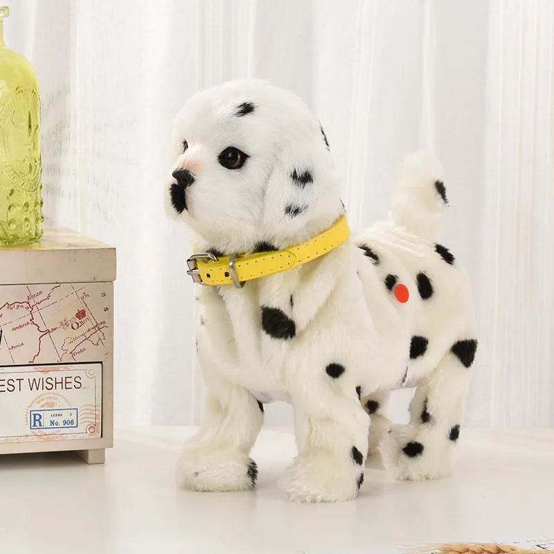 Interactive Plush Robot Dog Toy with Sound Control for Children - ToylandEU