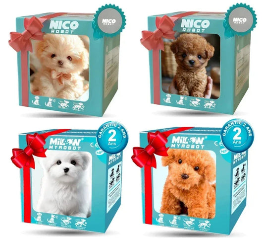 Interactive Plush Walking Dog Toy With Barking Sensor For Kids - ToylandEU