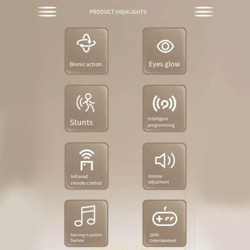 Interactive Remote Control Robot Dog Toy with Programmable Dancing Features for Kids Ages 6 and Up - ToylandEU