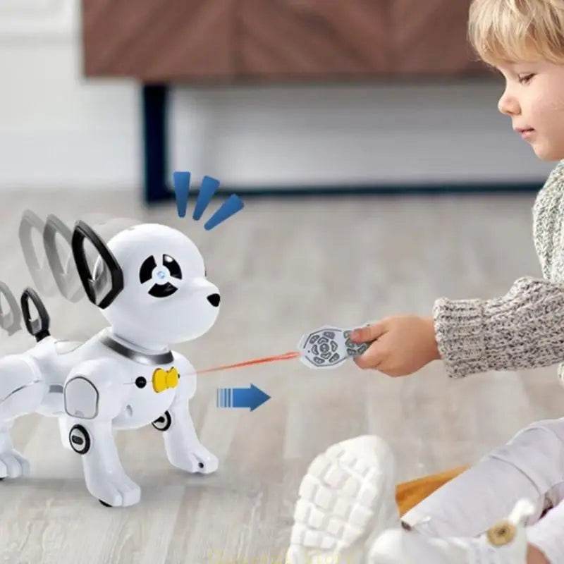 Interactive Remote Control Robot Dog Toy with Programmable Dancing Features for Kids Ages 6 and Up - ToylandEU