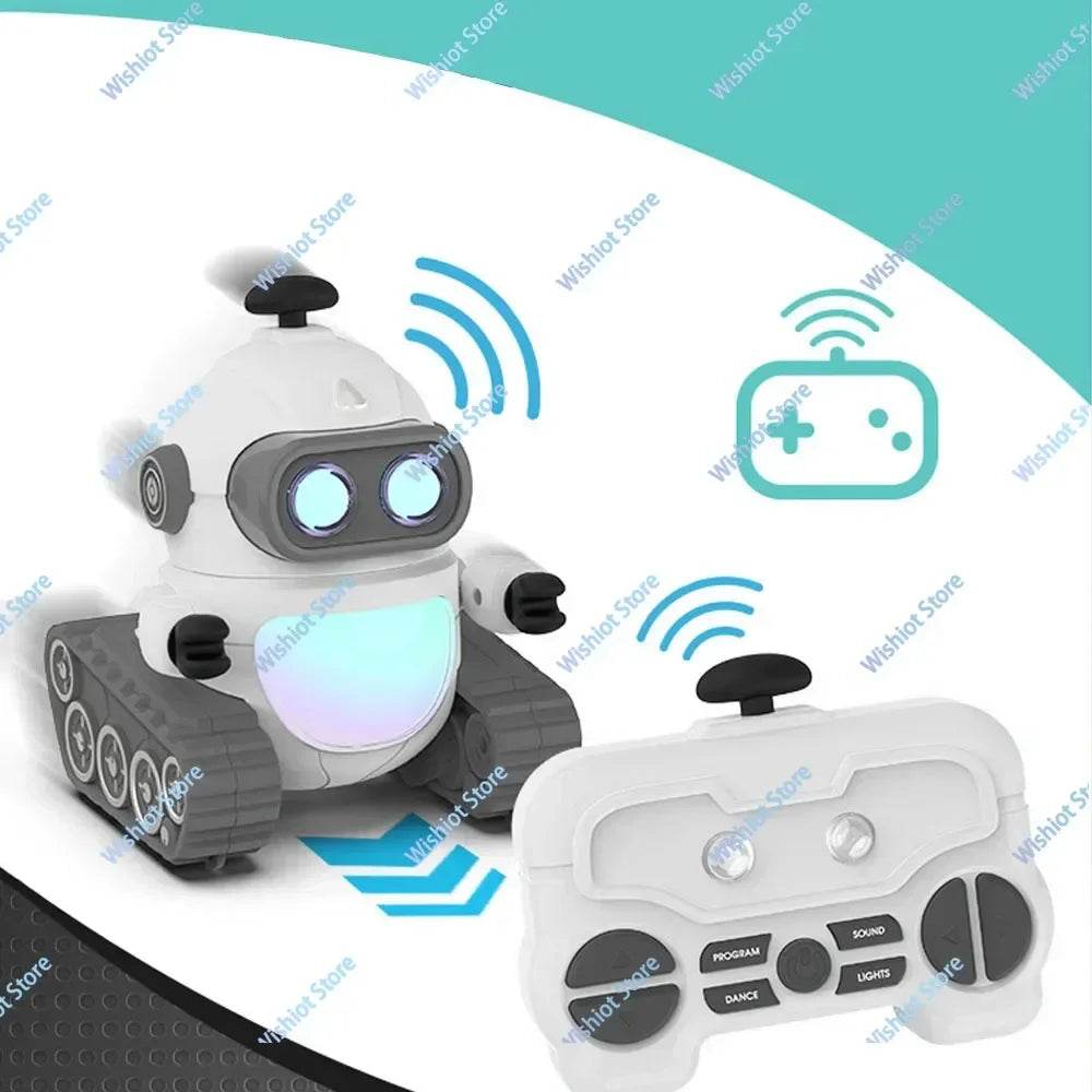 Interactive Remote Control Robot Toy with Colorful LED Lights for Kids Fun and Learning - ToylandEU