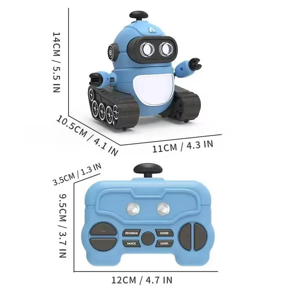Interactive Remote Control Robot Toy with Colorful LED Lights for Kids Fun and Learning - ToylandEU
