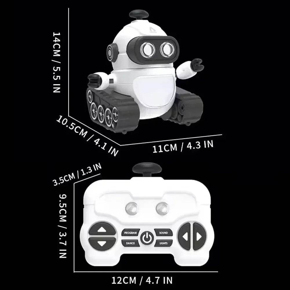Interactive Remote Control Robot Toy with Colorful LED Lights for Kids Fun and Learning - ToylandEU