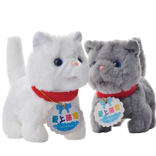 Interactive Robot Cat Toy Walking Miaowing For Kids - ToylandEU
