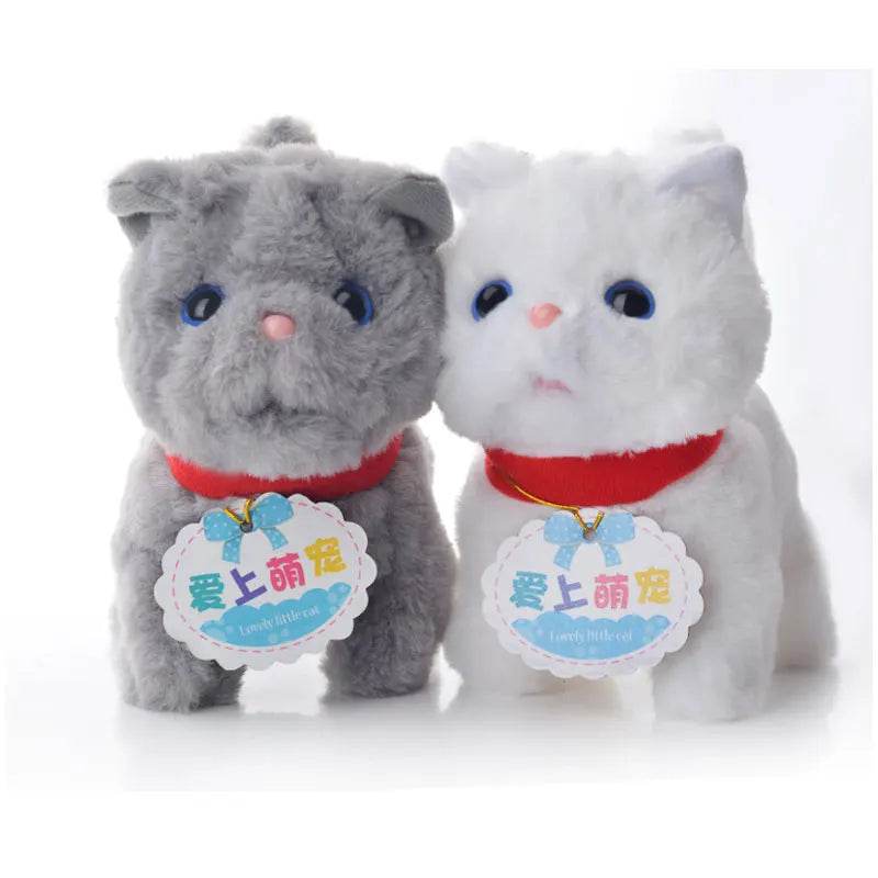 Interactive Robot Cat Toy Walking Miaowing For Kids - ToylandEU