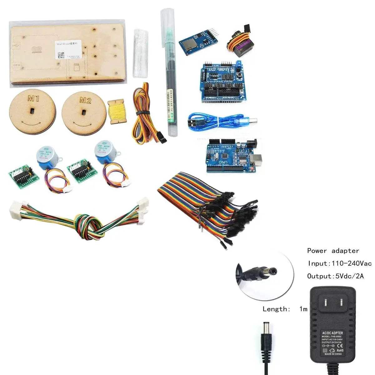  Interactive Robot Drawing Kit with Polar Graph Function for Arduino  -  ToylandEU™