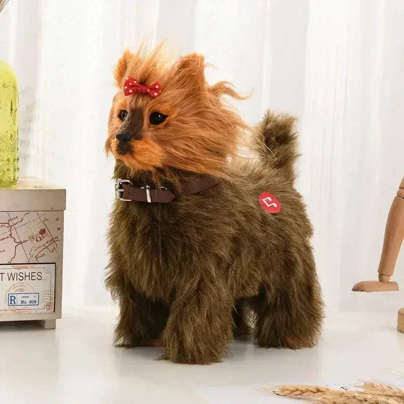 Interactive Robot Puppy Plush Toy With Sound Control - ToylandEU