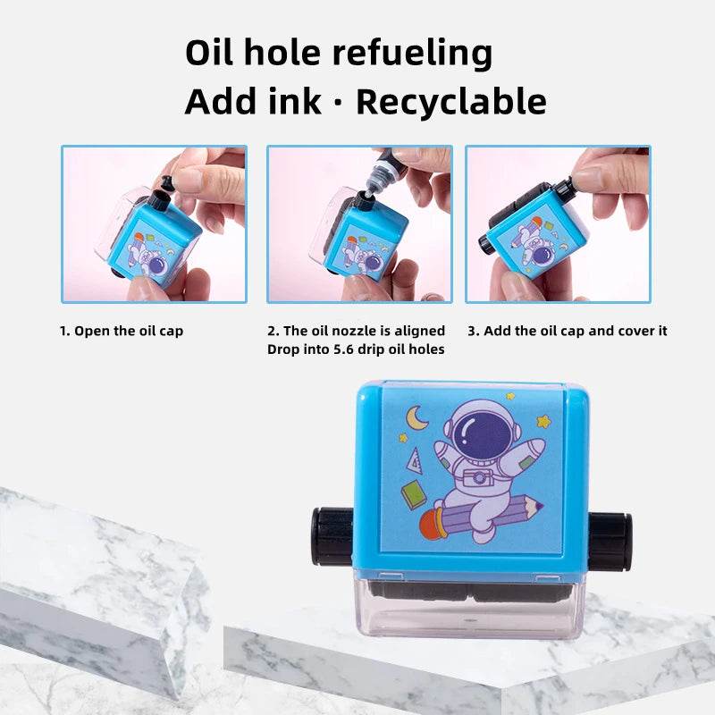 Interactive Roller Stamp for Fun Math Practice: Addition & Subtraction - ToylandEU