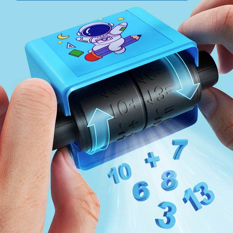Interactive Roller Stamp for Fun Math Practice: Addition & Subtraction - ToylandEU