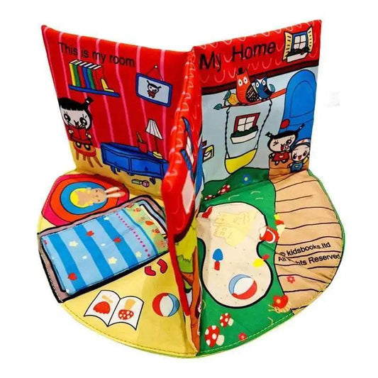 Interactive Soft Crinkle Sensory Book for Kids - Perfect for Travel & Learning - ToylandEU