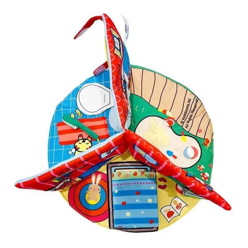  Interactive Soft Crinkle Sensory Book for Kids - Perfect for Travel & Learning -  ToylandEU™