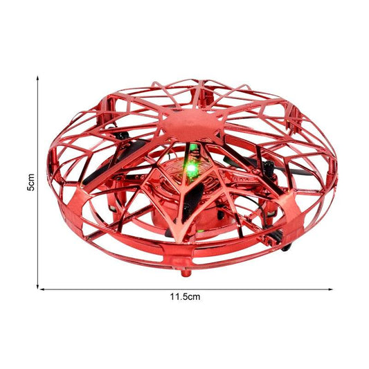 Interactive UFO Mini Drone Helicopter for Kids - Electric Hand-Controlled Quadcopter Toy - ToylandEU