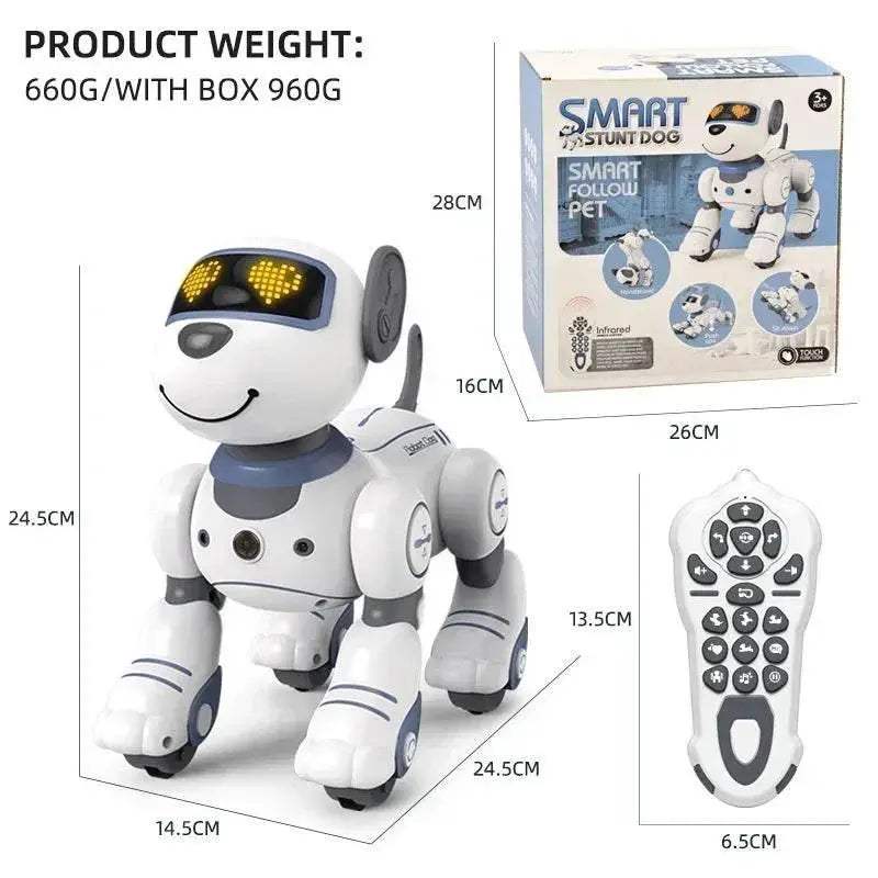 Interactive Voice-Controlled Programmable Robot Dog for Tech Lovers - ToylandEU