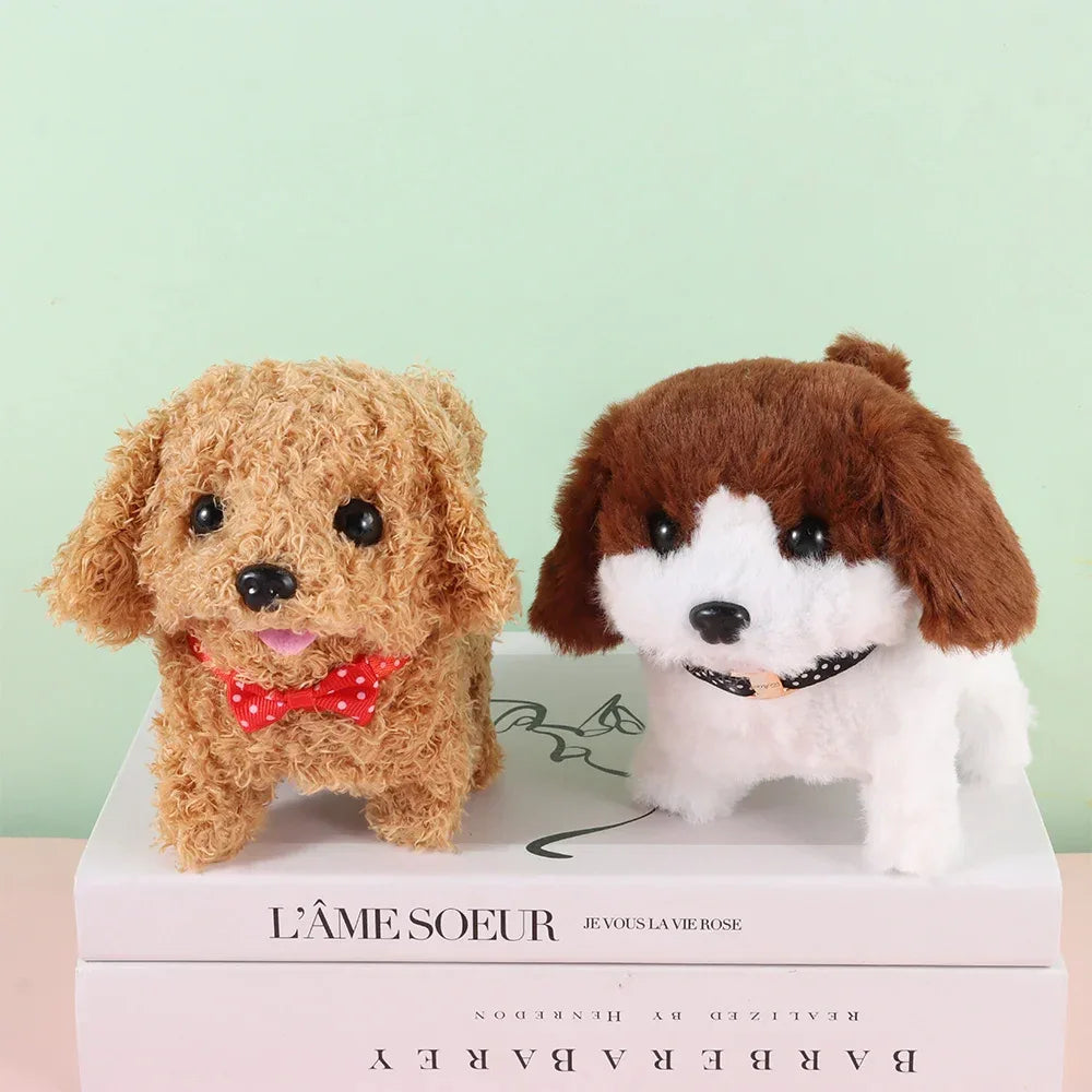 Interactive Walking Realistic Robot Puppy Plush Toy - ToylandEU