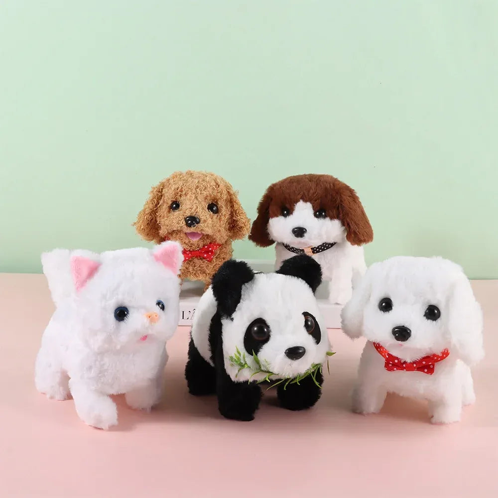 Interactive Walking Realistic Robot Puppy Plush Toy - ToylandEU
