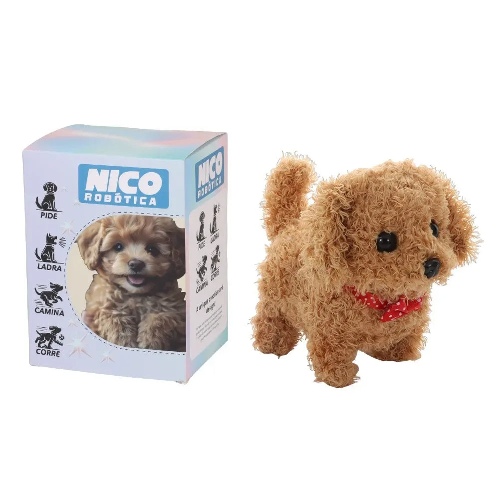 Interactive Walking Realistic Robot Puppy Plush Toy - ToylandEU