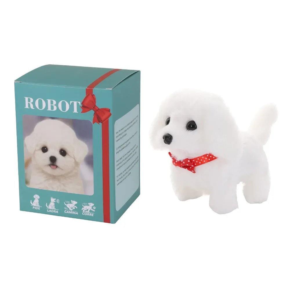 Interactive Walking Realistic Robot Puppy Plush Toy - ToylandEU