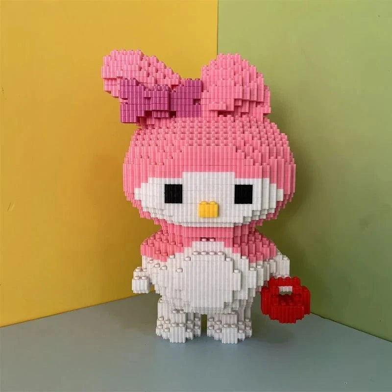 Interlocking Blocks | Hello Kitty My Melody Sanrio Cartoon Cute B