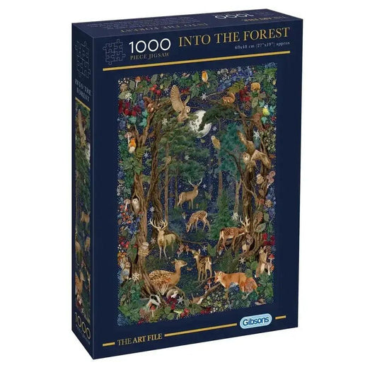  Into the Forest 1000 Piece Jigsaw Puzzle Gibsons -  ToylandEU™
